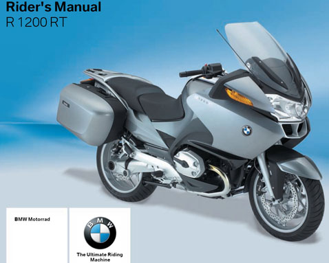 Riders Manual BMW R1200RT 2008